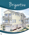 Coastal Design Collection Floor Plans, The Brigantine, modular home open floor plan, Monmouth County, NJ.